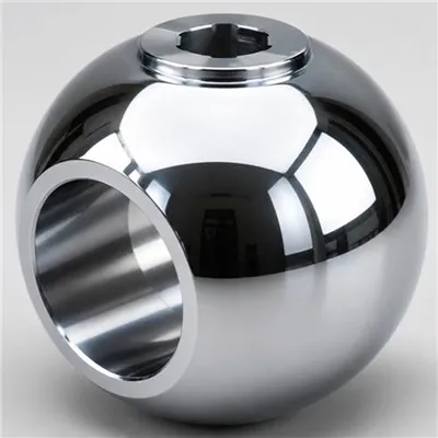 Boule de valve chromée dure